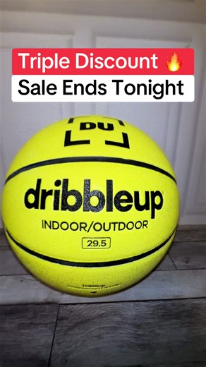 Dribbleup Smart Basketball with App Training - Interactive Dribbling Skills Coach with Real-Time Feedback in 1,500 Classes & Drills - Official Size 29.5
