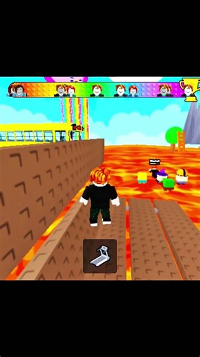finally escape lava 😀🫀🤯🤯🤯🤪🎉. #roblox