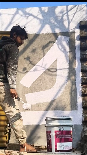 Exterior wall primer 10 years warranty Asian paints #shorts #painting #primer #exterior #workout