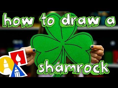 How To Draw A Shamrock