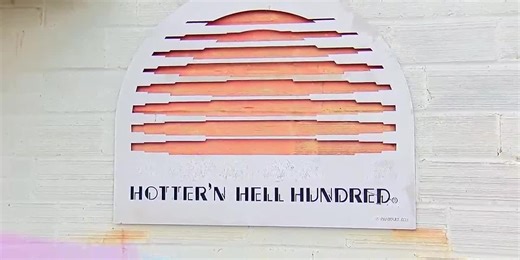 Elaine McKinney goes for her 44th year participating in the Hotter’ N Hell