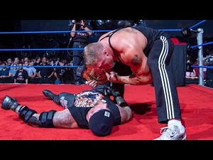 The Undertaker interrupts Brock Lesnar's championship ceremony! 09/25/2003