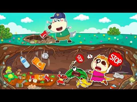 Don’t Litter! 🚫 Kids Learn Clean Habits 🌱 Protect the Environment