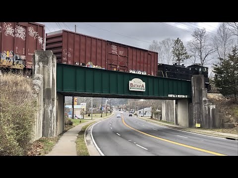 First Train On Short Line Railroad Cincinnati Eastern Railroad , Ohio Trains 2021