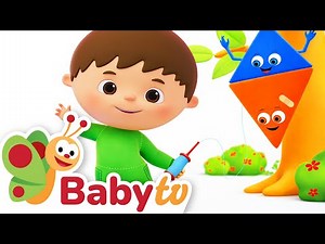 Charlie & the Shapes 🔺 | Kite 🪁 | Shapes for Toddlers | Cartoons ‪@BabyTV‬