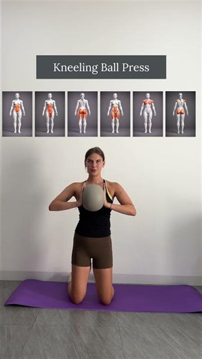 Train your whole body with these 6 Pilates ball exercises ✨⬇️