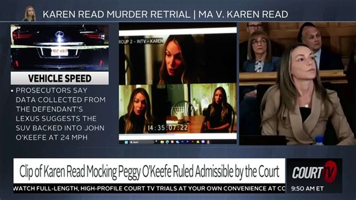 Jury Sees Clip Of Karen Read Mocking Peggy O’Keefe