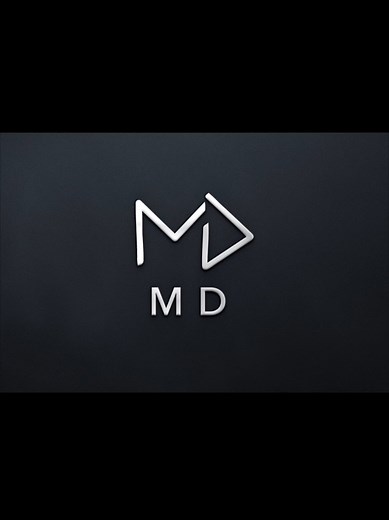 Creative Logo Design Ideas for Initials MD