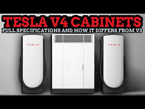 Inside Tesla’s V4 Supercharger Cabinet! Size, Specs, And What’s New!