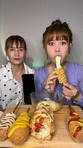 Mukbang phô mai kéo sợi #mukbang #shorts