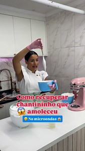 😱🔴 ASSISTA ATÉ O FINAL e veja como recuperar o chantininho que amoleceu NO MICROONDAS 😱 Ensinei essa técnicas ao vivo no curso prático, pra assistir o curso prático na íntegra comente TO PASSADA 👇 | Eliane