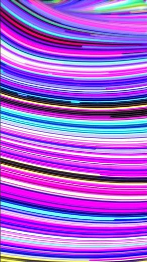 Colorful Neon Light Flow 4K Loop | Seamless Motion Design #ColorNeon