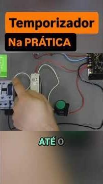 temporizador na prática #eletrica #temporizador #comandoseletricos