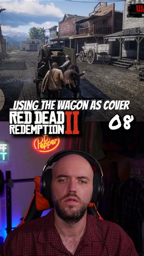 Using The Wagon As Cover - Red Dead Redemption II Part 8