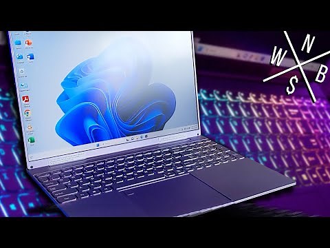 16" Purple Laptop w/ RGB Backlit Keys - Unboxing & Review