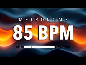 85 BPM Metronome 🎯 – Visual Timing Aid for Musicians | TickRite