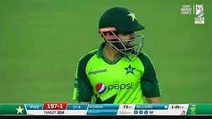 Most T20I Runs where team scored 200 [Avg/SR] 975 - Rohit Sharma [61/169] 816 - KL Rahul [68/172] 689 - Virat Kohli [57/165] 686 - Aaron Finch [69/194] 669 - Glenn Maxwell [67/203]* 606 - Quinton de Kock [50/168] 560 - Babar Azam 🐐 [112/170] | 𝗙𝗮𝘁𝗶𝗺𝗮 𝗦𝗮𝘆'𝘀