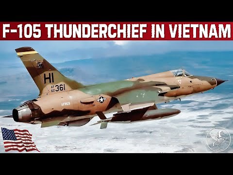 F-105 THUNDERCHIEF IN VIETNAM | There Is A Way, The "Thud" In Combat | Upscaled Documentary