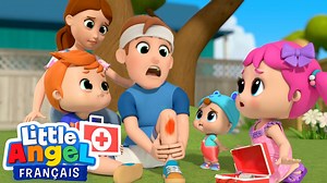 Une comptine avec Bébé Louis et papa dans une super série d’aventures. Des accidents, des bobos pour papa, mais par chance, il reçoit les bons soins de Bébé Louis dans cette comptine pour les enfants! Little Angel Français est fier de présenter des comptines éducative pour pour bébé. #comptines #littleangelfrancais #bébé | Little Angel - Français