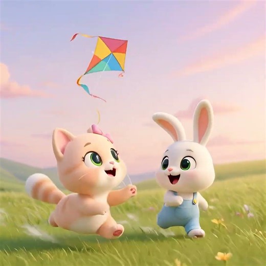 Letter K is for Kite! 🪁 Yuzu & Yogurt ABCs #yuzuandyogurt #kite #animation