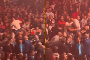 Sean Strickland kicked out of UFC 296 after brawling with his next opponent in the crowd