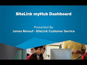 SiteLink myHub Dashboard - SiteLink Training Video