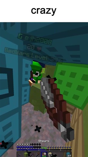 scuffed #minecraft #hypixel #bedwars