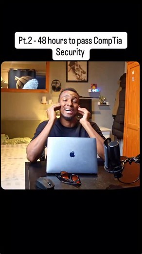 Caleb Oni | Tech, Cloud & Cybersecurity on Instagram: "Pt.2 48 hours to pass CompTia Security plus Comment ’SEC’ and I’ll send you the full video #securityplus #comptia #comptiasecurityplus"