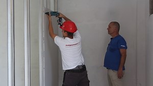 Postup montáže sádrokartonové příčky