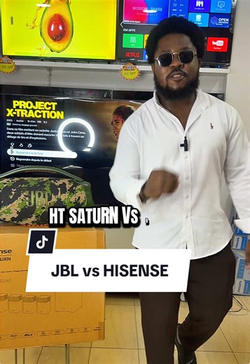 Comparaison 🔥 Hisense HT Saturn vs JBL Boombox 3 Même prix 😳 mais pas les mêmes sensations… Puissance, basses, autonomie, design 🎶💥 Lequel tu choisis ? Et pour un budget plus accessible 💰 Le Hisense Party Rocker 160 est aussi disponible ✅ Disponible chez PRIX2GROS YAOUNDÉ 📍 Inbox pour commander 📩 #Hisense #HTSaturn #JBLBoombox3 #PartyRocker160 #Comparaison