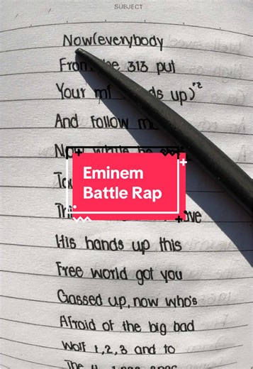 #eminem #8mile Battle Rap #rap #hiphop #lyrics