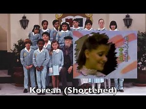 Carrusel Opening Multilanguage Comparison