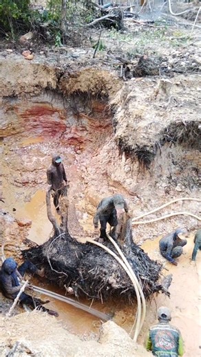 24K views · 272 reactions | Treasure found gold in the ground..!!! how is the gold path found in red material with dongfeng mining machine..??? #tresure #foundgold #gold #ground #mining #holiday #weekend #DONGFENG #trendingreel #fb | Iskandar Lelek | Facebook