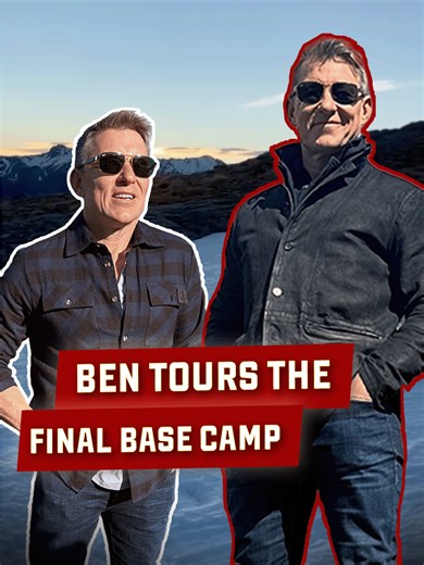 *Exclusive* Behind the scenes at Base Camp with Ben… Where the cameras stop and the real adventure begins 😅💪 #TheSummitITV #TheSummit #BenShephard #Mountains #NewZealand