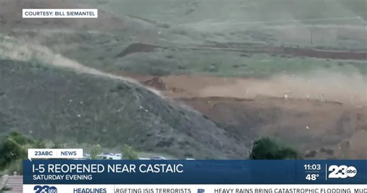 Interstate 5 in Castaic reopens after gas line rupture forces brief closure
