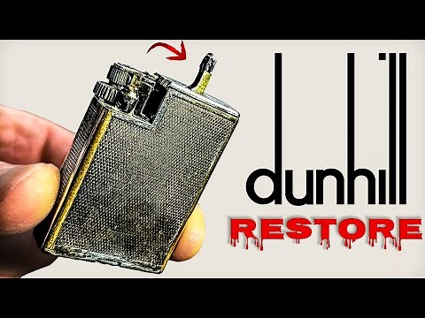 From $10 to $150: Restoring a Silver Dunhill Lighter!
