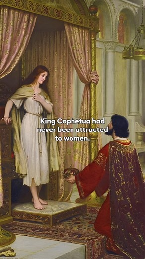 The story of The King and the Beggar-Maid By Edmund Blair Leighton#art #history #shorts #usa #uk