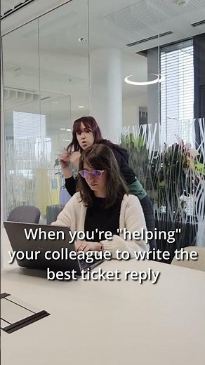 Trying to hype up your colleague 📨