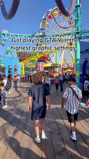 Exploring GTA 5 with Maxed Out Graphics