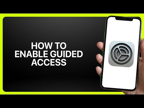 How To Enable Guided Access In iPhone Settings 2025! Tutorial