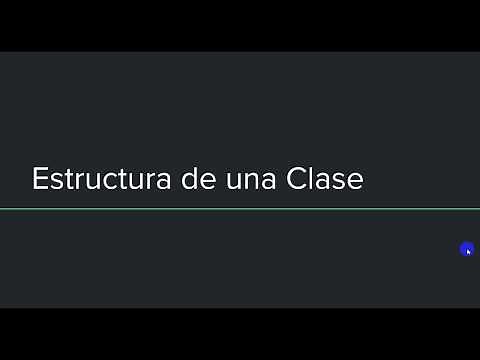 Estructura de una clase en Java
