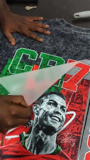 രാത്രിയിൽ തിളങ്ങുന്ന CR7 T-Shirt! 🔥 #shorts