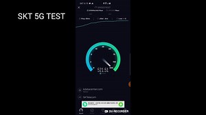 三星Galaxy S10 - 韩国 SKT 5G网速 测试