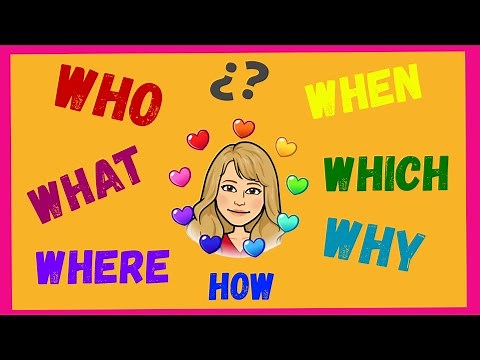WH QUESTIONS 🔶Como hacer PREGUNTAS en INGLÉS 🡺 SUBJECT & OBJECT Questions [lección completa]
