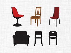 Chair Machine Embroidery Design, Office Chair Furniture Embroidery Design, Chair DST Embroidery File, Chair Embroidery Digital File, 6 Sizes - Etsy Canada