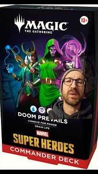 Marvel Superhero Commander decks already? #mtg #shortsfeed #commander #marvel