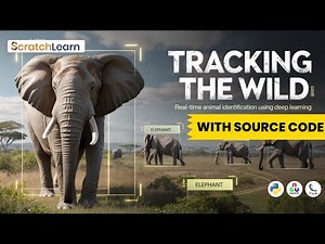 AI-Based Wild Animal Detection System | Python OpenCV YOLOv8 Project + Source Code