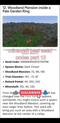 Minecraft Seeds That Are ACTUALLY GOOD! part 12