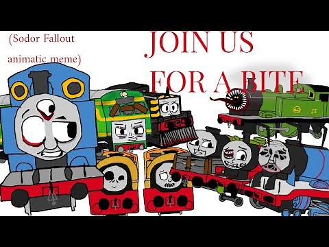 Join Us For a Bite // thomas Sodor Fallout meme animation/pmv | thomas & friends