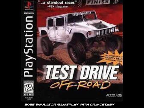 [PS1] Test Drive Offroad 1 2025 gameplay
